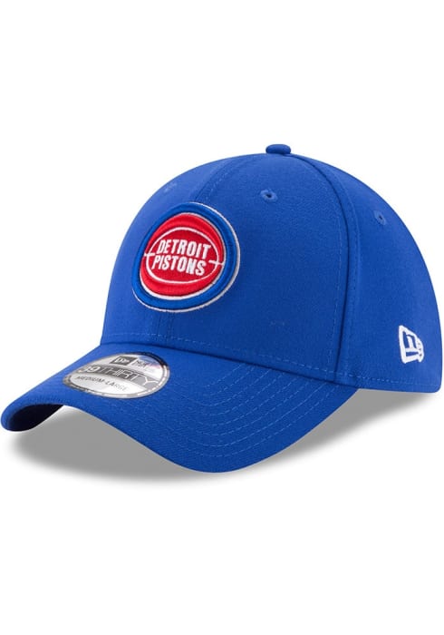 Detroit Pistons Team Classic 39THIRTY Blue New Era Flex Hat