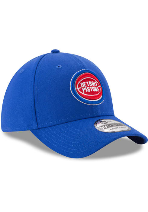 Detroit Pistons Team Classic 39THIRTY Blue New Era Flex Hat