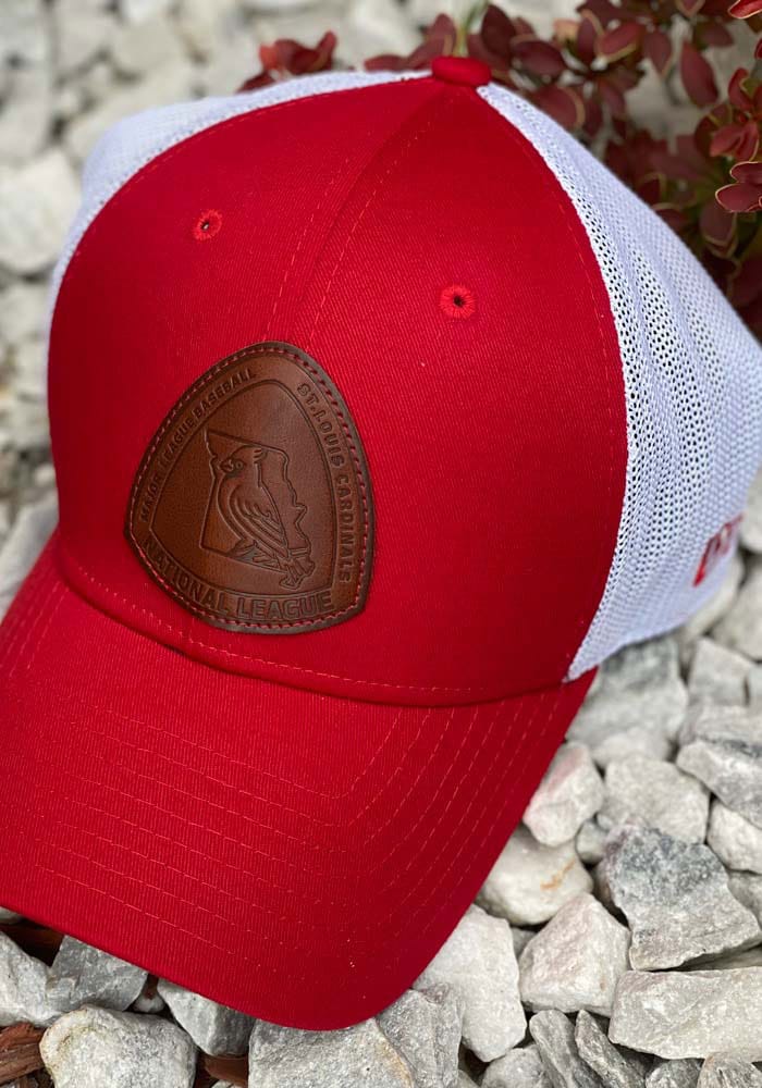 St Louis Cardinals Mens Patched Mesh 39THIRTY Red New Era