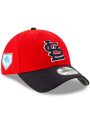 New Era St Louis Cardinals Spring Training BP 2019 9TWENTY Adjustable Hat - Red