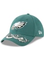Philadelphia Eagles New Era 2019 Draft 39THIRTY Flex Hat - Green