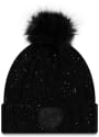 New Era FC Cincinnati Womens Black Fuzzy Pom Knit Hat