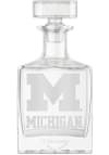 Main image for White Michigan Wolverines Crystal Etched Decanter