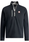 Main image for Mens Nebraska Cornhuskers Black Zero Restriction Z500 Qtr Zip Pullover