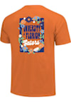 Main image for Florida Gators Womens Orange Floral Frame Short Sleeve T-Shirt