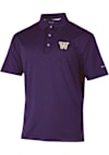 Main image for Mens Washington Huskies Purple Columbia Sand Tee Short Sleeve Polo Shirt