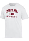Main image for Indiana Hoosiers White Champion Big Ten Jersey Short Sleeve T Shirt