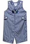 Main image for Toddler BYU Cougars Blue Vive La Fete Gingham Overalls