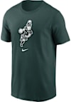 Main image for Michigan State Spartans Green Nike Sparty Playing Basketball Short Sleeve T Shirt