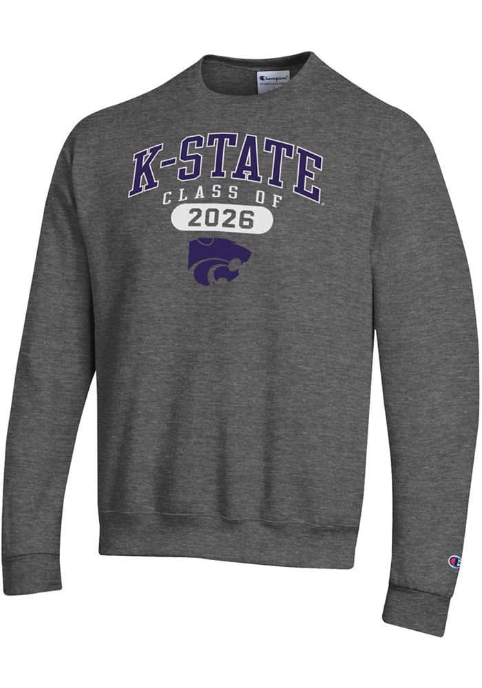 Champion K-State Wildcats Mens CHARCOAL Class of 2026