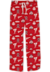 Main image for Toddler Ohio State Buckeyes Red Vive La Fete Impressions Loungewear Sleep Pants