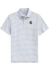 Main image for Mens Michigan State Spartans Ash Vineyard Vines Sankaty Short Sleeve Fashion Polo