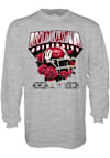 Main image for Mens Indiana Hoosiers Grey Blue 84 2026 Rose Bowl Game Helmet Tee