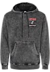 Main image for Connor Hickman Rally Mens Black Cincinnati Bearcats NIL Embroidered Long Sleeve Fashion Hood