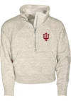 Main image for Girls Natural Indiana Hoosiers Dawn LS Tops Qtr Zip