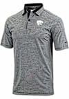 Main image for Mens K-State Wildcats Black Columbia Heat Seal Golden Hills Short Sleeve Polo Shirt