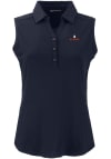 Main image for Womens Illinois Fighting Illini Navy Blue Cutter and Buck Forge Eco Polo Shirt