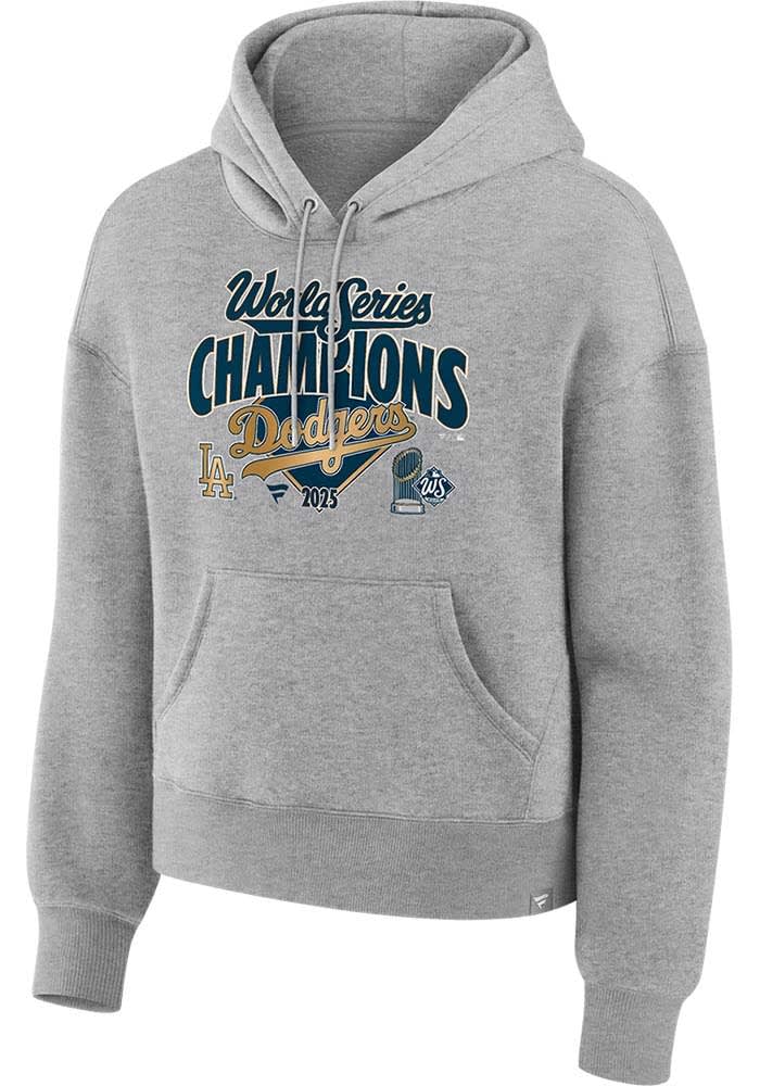 Los Angeles Dodgers Womens ATHLETICGREY 2025 World Series