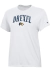Main image for Drexel Dragons White Champion Arch Core Short Sleeve T-Shirt