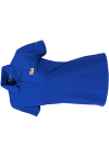 Main image for Womens Pitt Panthers Blue Columbia Heat Seal Birdie Short Sleeve Polo Shirt