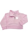 Main image for Toddler Pink Nebraska Cornhuskers Dawn Long Sleeve Quarter Zip