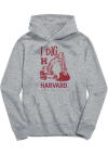 Main image for Toddler Harvard Crimson Grey Vive La Fete Excavator Long Sleeve Hooded Sweatshirt