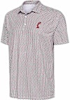 Main image for Mens Cincinnati Bearcats White Antigua Star Short Sleeve Polo Shirt