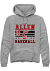 Main image for Keegan Allen Rally Mens Grey Cincinnati Bearcats NIL Striped Player Hood