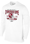 Main image for Mens White Indiana Hoosiers 2025 Big 10 Football Championships Tee