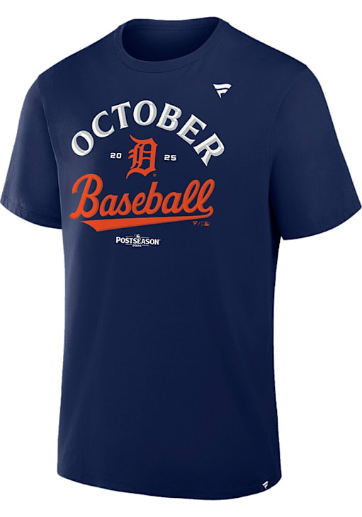 Detroit Tigers NAVY 2025 Postseason Participant Locker Room Short