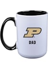 Main image for White Purdue Boilermakers Dad 15oz Ceramic Mug