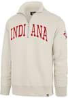 Main image for Mens Indiana Hoosiers White 47 Upstate Striker Qtr Zip Fashion Pullover