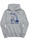 Main image for Toddler Kent State Golden Flashes Grey Vive La Fete Excavator Long Sleeve Hooded Sweatshirt