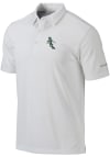 Main image for Mens Michigan State Spartans White Columbia Football Sparty Short Sleeve Polo Shirt