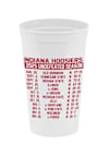 Main image for Indiana Hoosiers 2025 Football Undefeated Schedule 22oz Stadium Cup - Crimson
