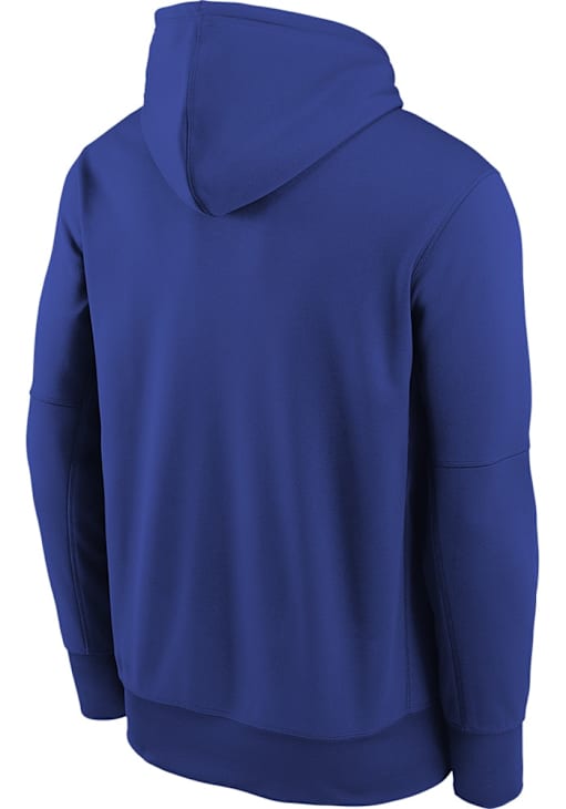 Nike Chicago Cubs Youth Blue 2025 Postseason Participant AC October Long Sleeve Hoodie