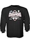 Main image for Youth Indiana Hoosiers Black Blue 84 2025 Big Ten Football Champions Long Sleeve T-Shirt
