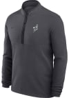 Main image for Mens Michigan State Spartans Grey Nike Sparty Playing Basketball Qtr Zip Pullover