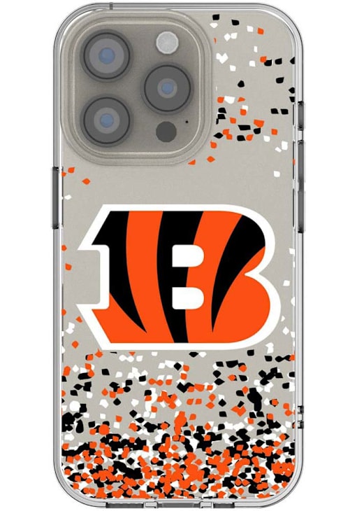 Cincinnati Bengals Confetti iPhone Clear CLEAR Phone Cover 632402821