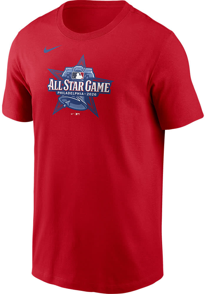 Nike Philadelphia Phillies Red 2026 All Star Game Logo Short