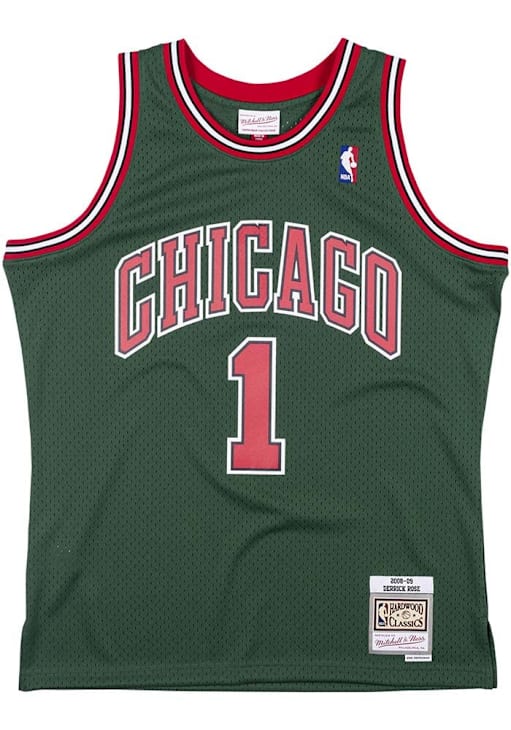 Derrick Rose Chicago Bulls Mitchell and Ness 08-09 Swingman Jersey Big and Tall