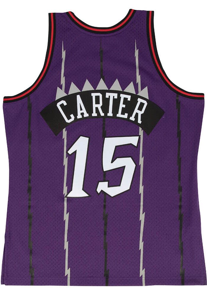 Vince Carter Toronto Raptors Mitchell and Ness PURPLE 98-99
