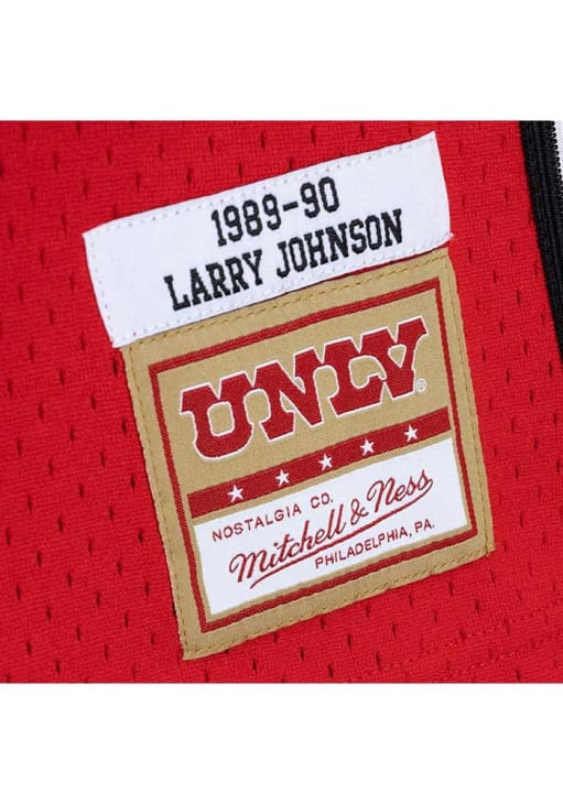Larry Johnson UNLV Runnin Rebels Mitchell and Ness Swingman Jersey Big and Tall