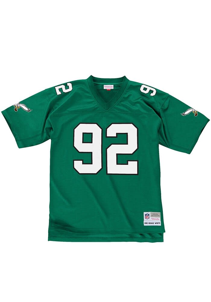 Reggie White Philadelphia Eagles Mitchell and Ness KELLYGREEN