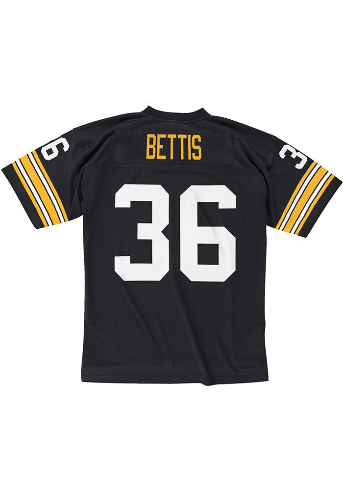 Jerome Bettis Pittsburgh Steelers Profile 1996 Legacy Jersey Big and Tall Black