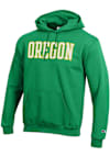 Main image for Mens Oregon Ducks Green Champion Powerblend Hooded Sweatshirt