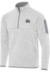 Main image for Mens Drexel Dragons Grey Antigua Fortune Qtr Zip Pullover