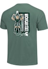 Main image for Michigan State Spartans Green  Mascot Short Sleeve T Shirt