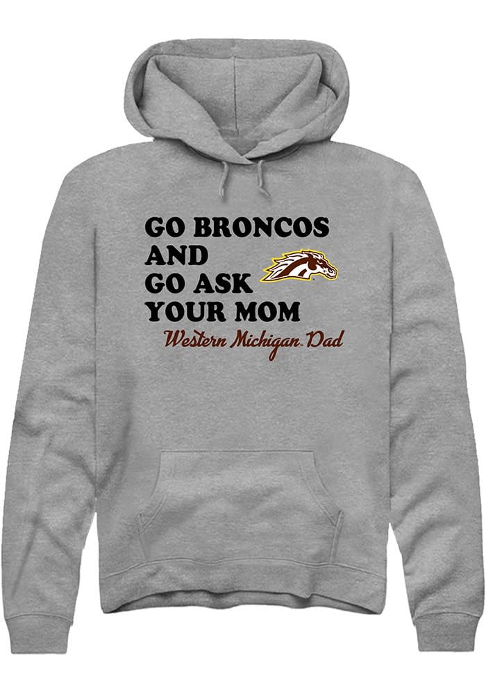 Summit Sportswear Western Michigan Broncos Mens GRAPHITE Go
