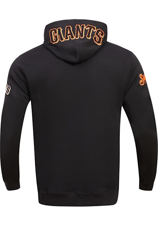 Pro Standard San Francisco Giants Mens Black Chenille Fashion Hood